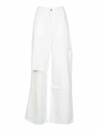Icon Denim Flared Rip Jeans