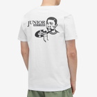 Boys Own Men's Classic Junior Logo Print T Shirt in White