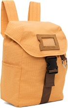 Acne Studios Yellow Ripstop Nylon Backpack