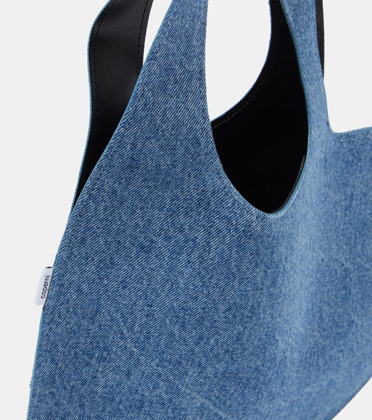 Coperni Heart Mini denim tote bag Coperni