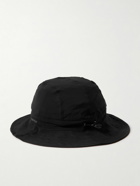 Snow Peak - Logo-Print Primeflex™ Dot Air® Bucket Hat - Black