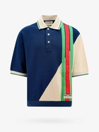 Gucci   Polo Shirt Blue   Mens