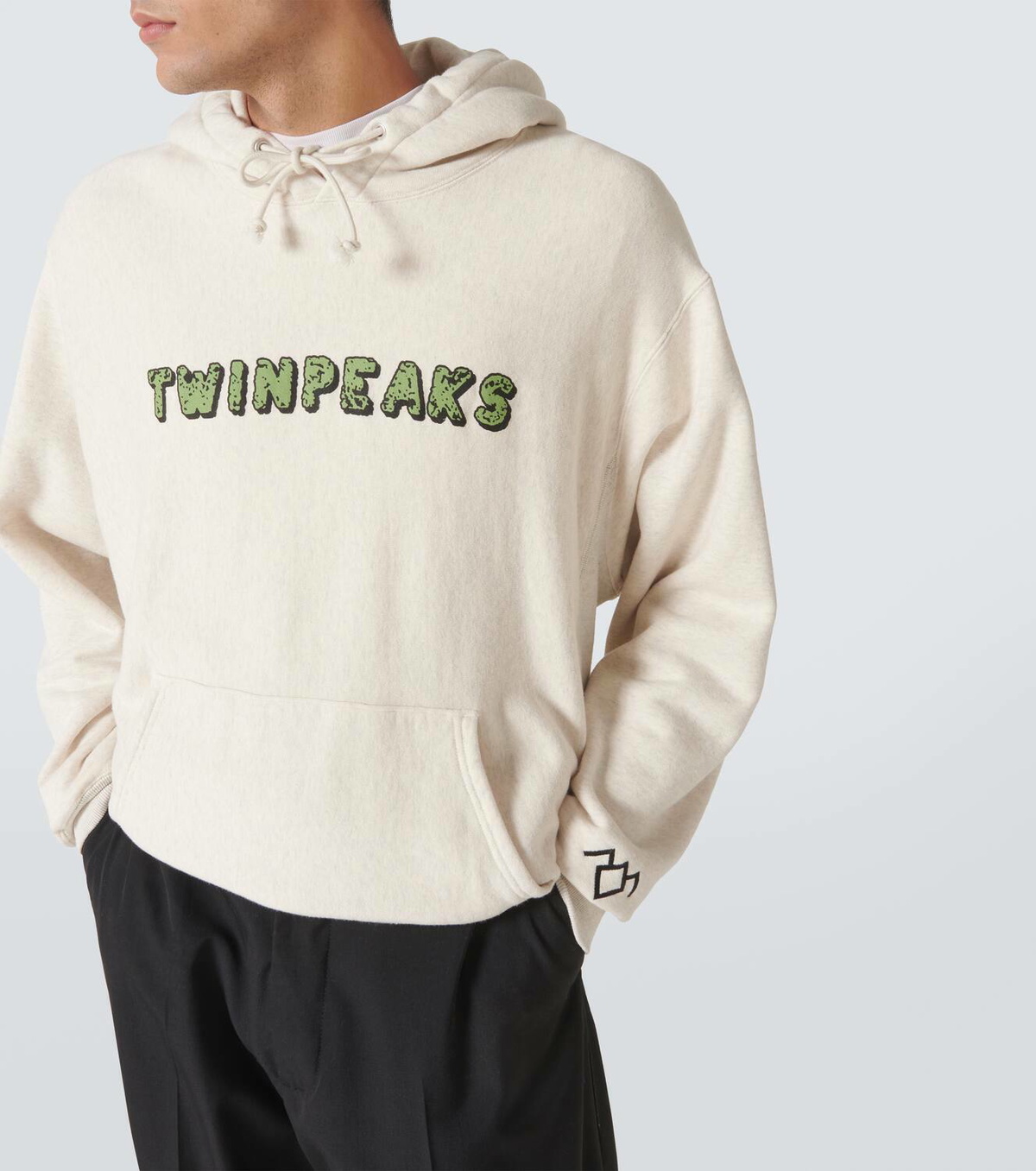 Undercover Printed cotton hoodie