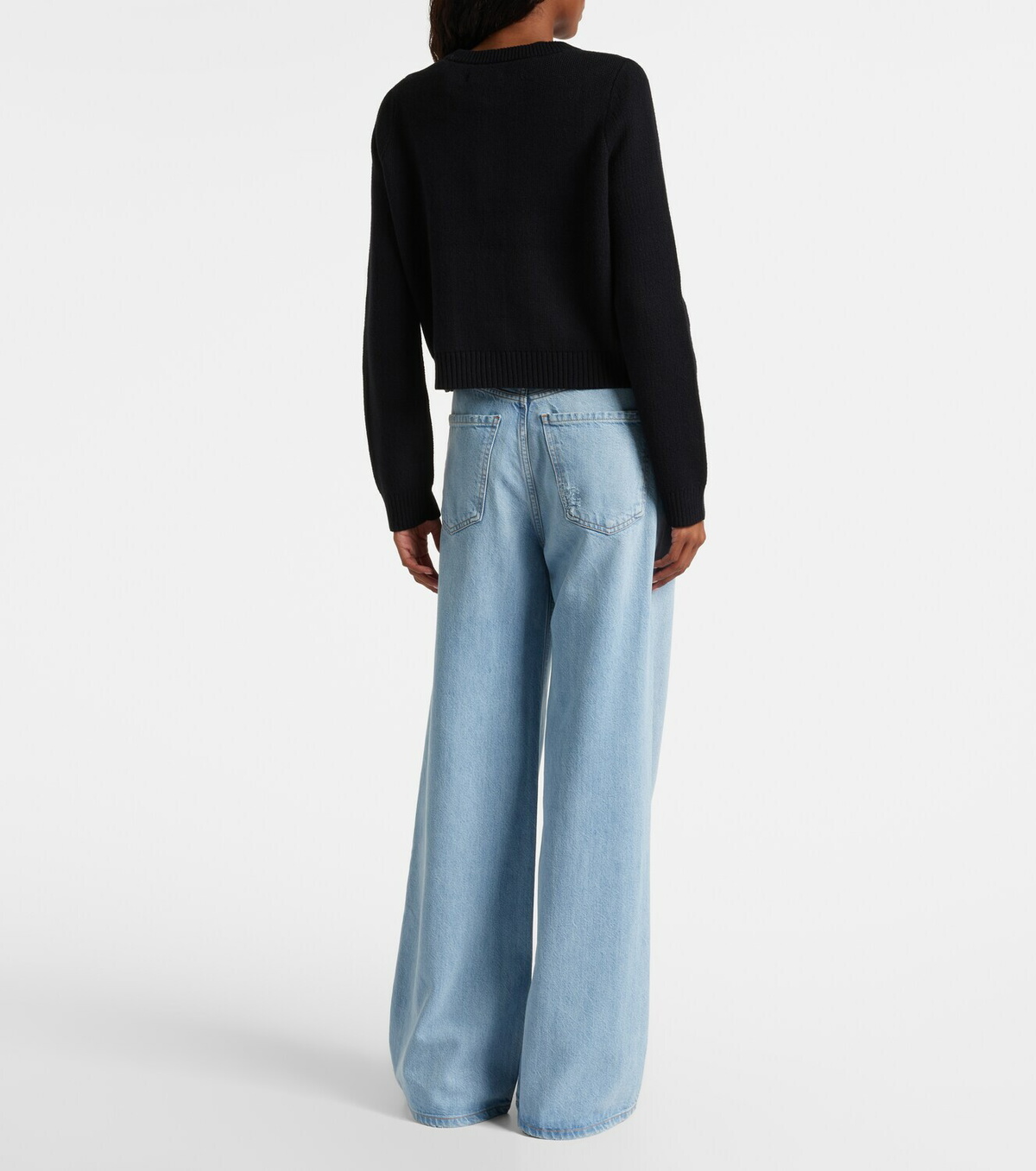 Velvet Mahal cotton and cashmere cardigan