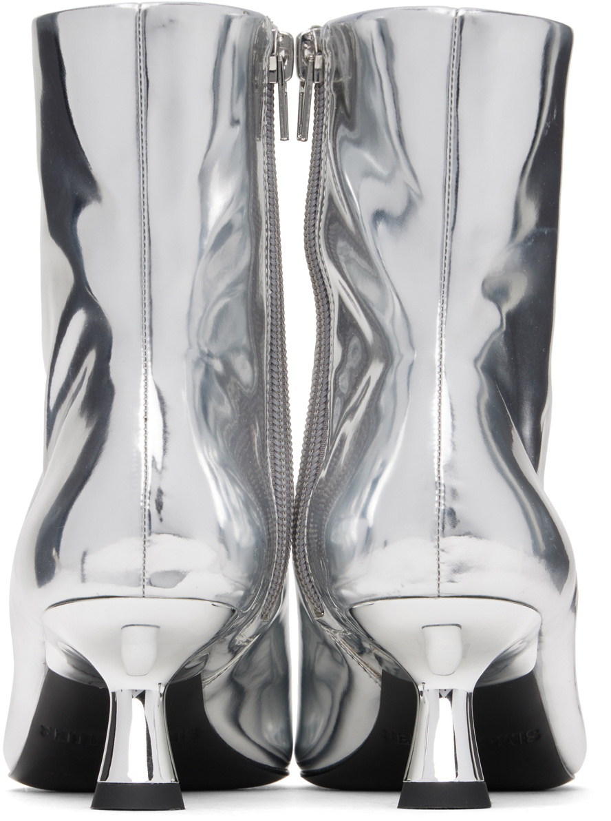 【関税込み】SIMONMILLER シルバー Chrome Kuki ブーツ SIMONMILLER Silver Chrome Kuki Boots Simon Miller