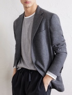 Lardini - Cotton-Jersey T-Shirt - Gray