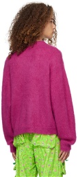 ERL Pink Graphic Sweater
