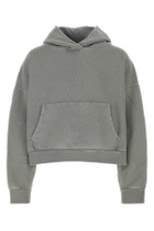 Entire Studios Grey Cotton Oversize Sweatshirt