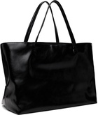 Nothing Written Black Large Leather Tote