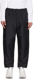 Comme des Garçons Homme Black Drawstring Trousers