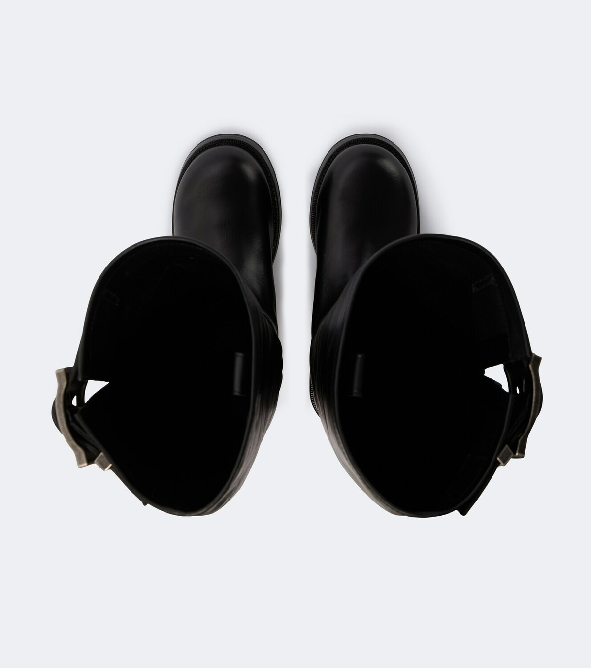 Balenciaga Motor leather knee-high boots