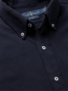 Polo Ralph Lauren - Button-Down Collar Cotton-Piqué Shirt - Blue