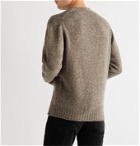William Lockie - Mélange Wool Sweater - Brown