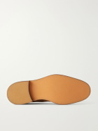 Manolo Blahnik - Newbury Suede Derby Shoes - Neutrals