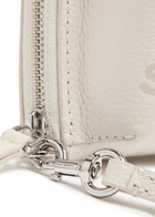 Marc Jacobs The Shades Case Grained Leather Purse and Sunglasses Case - White - One Size