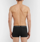 Under Armour - ArmourVent Stretch-Mesh Boxer Briefs - Black