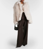The Mannei Rioni oversized shearling jacket