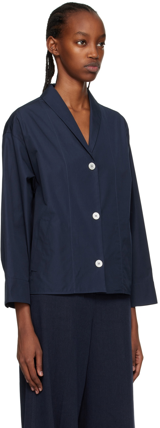 S Max Mara Navy Gange Jacket S Max Mara