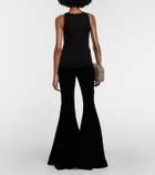 Saint Laurent Knitted wool tank top