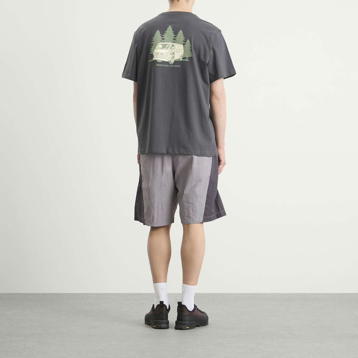 The North Face Men's Van Life Relaxed T-Shirt in Anthracite Grey