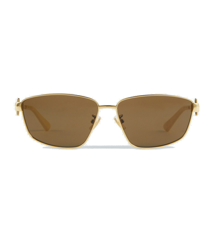 Photo: Bottega Veneta - Square Turn sunglasses