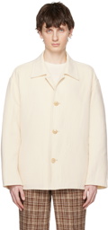 AURALEE Off-White Hand-Sewn Jacket