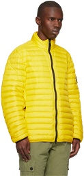 Stone Island Yellow Packable Down Jacket