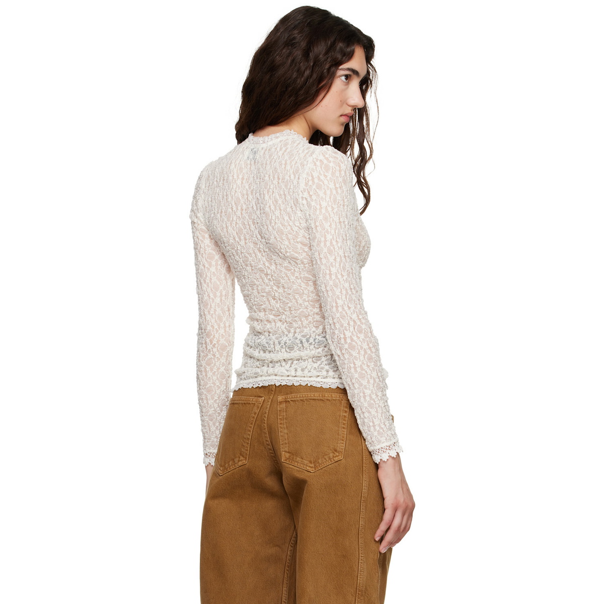 Isabel Marant White Brany Top