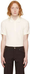 TOM FORD White Towelling Polo