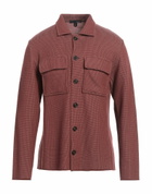 Lardini Mens Shirt Brick