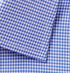TOM FORD - Gingham Cotton Shirt - Blue