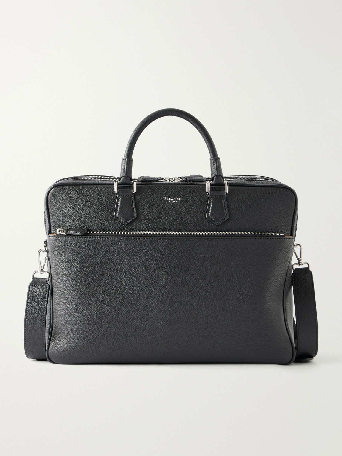 Serapian - Full-Grain Leather Briefcase