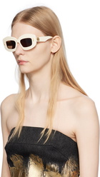 LOEWE Off-White Screen Sunglasses