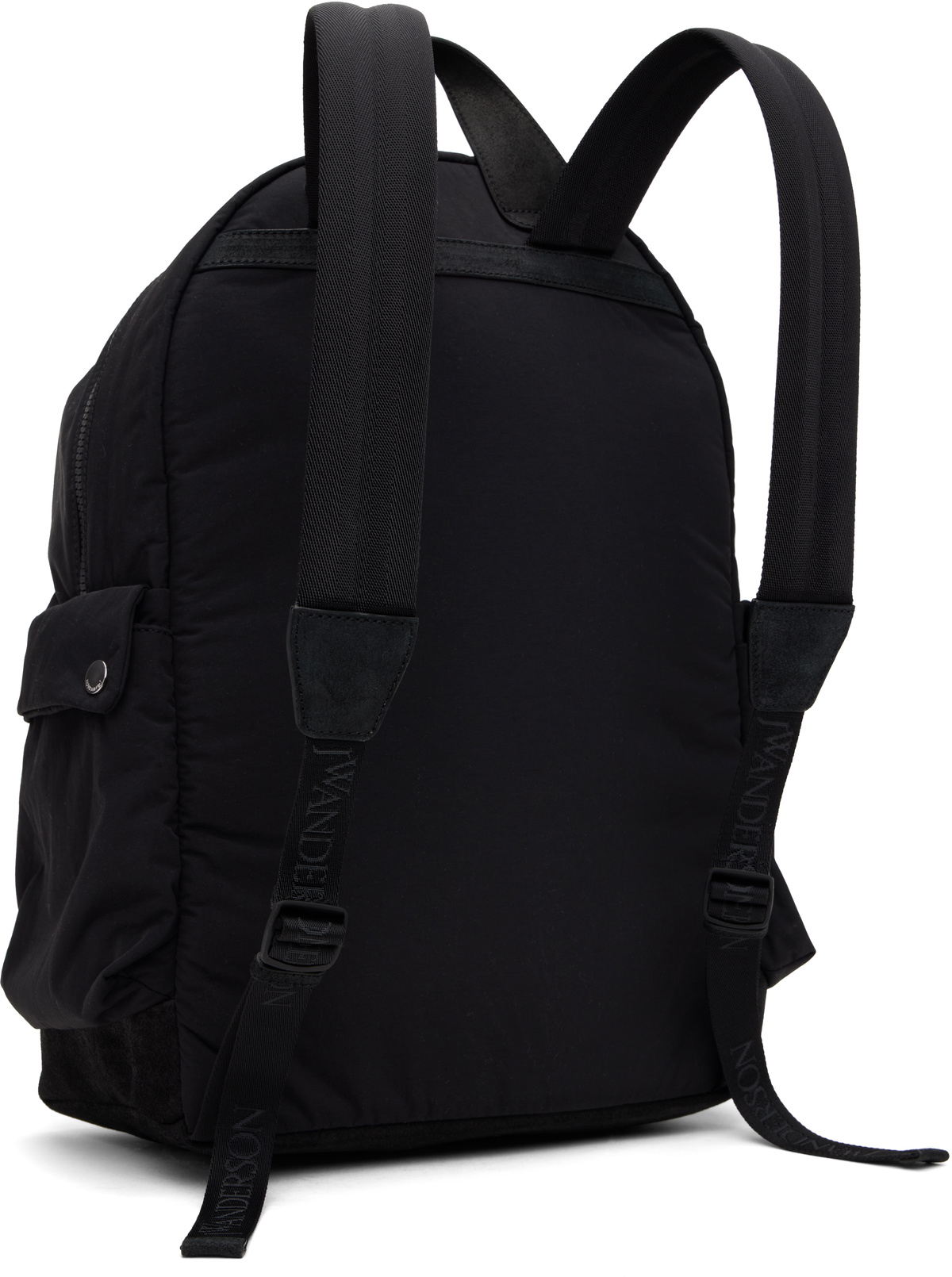 JW Anderson Black Puller Backpack JW Anderson