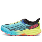 Hoka One One Men's M Speedgoat 5 Sneakers in Scuba Blue/Black