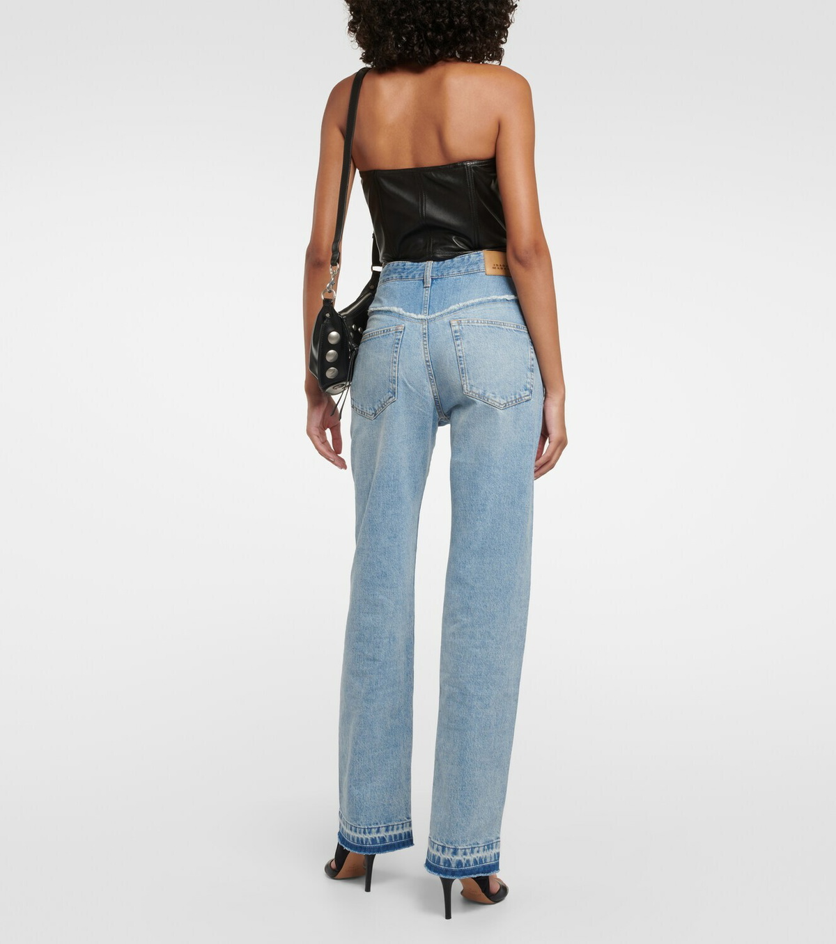 Isabel Marant Noemie high-waisted denim jeans Isabel Marant