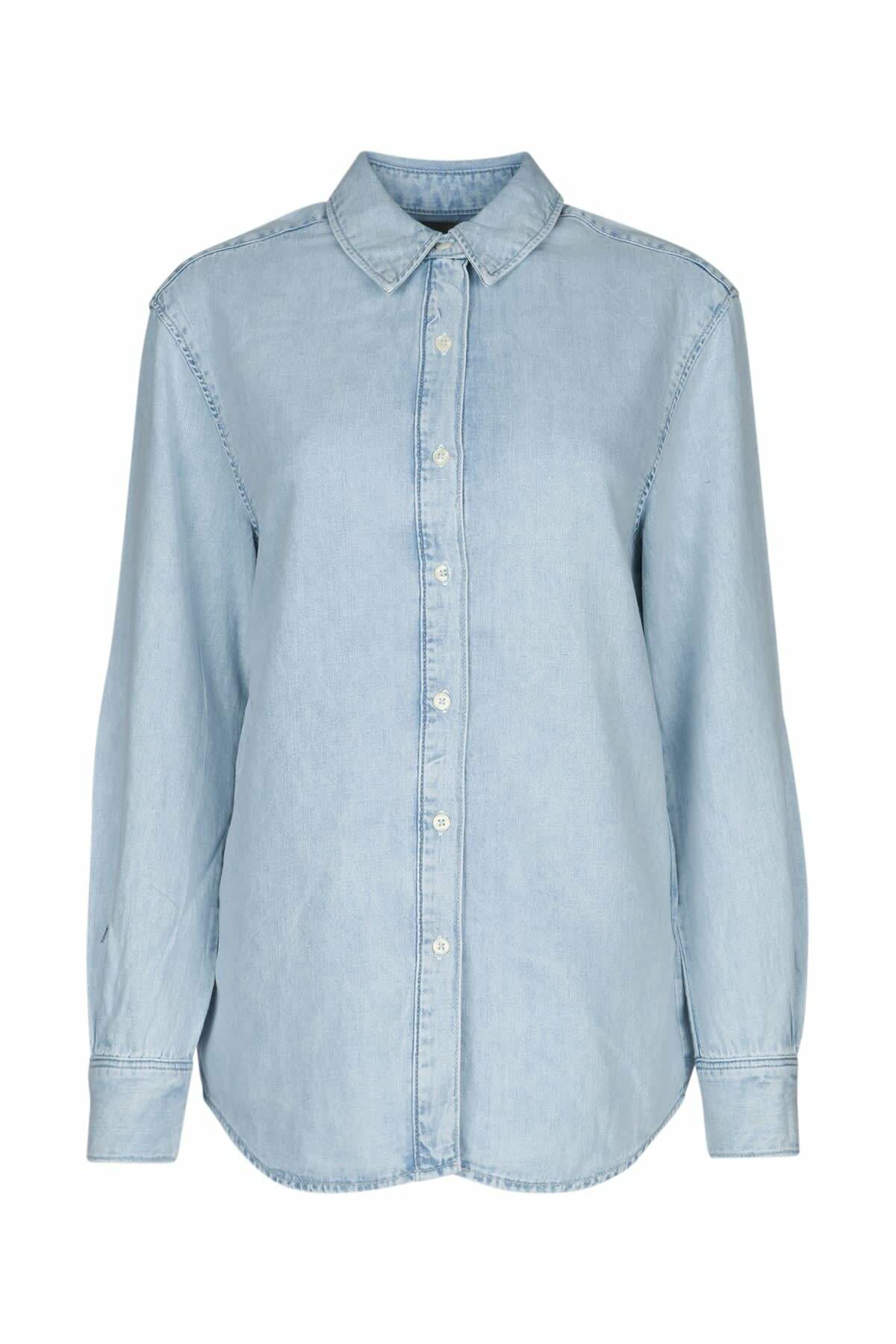 売れ筋商品|||カルバンクライン シャツ レディース トップス DAD SHIRT - Button-down blouse - denim light カルバンクライン レディース シャツ トップス DAD SHIRT