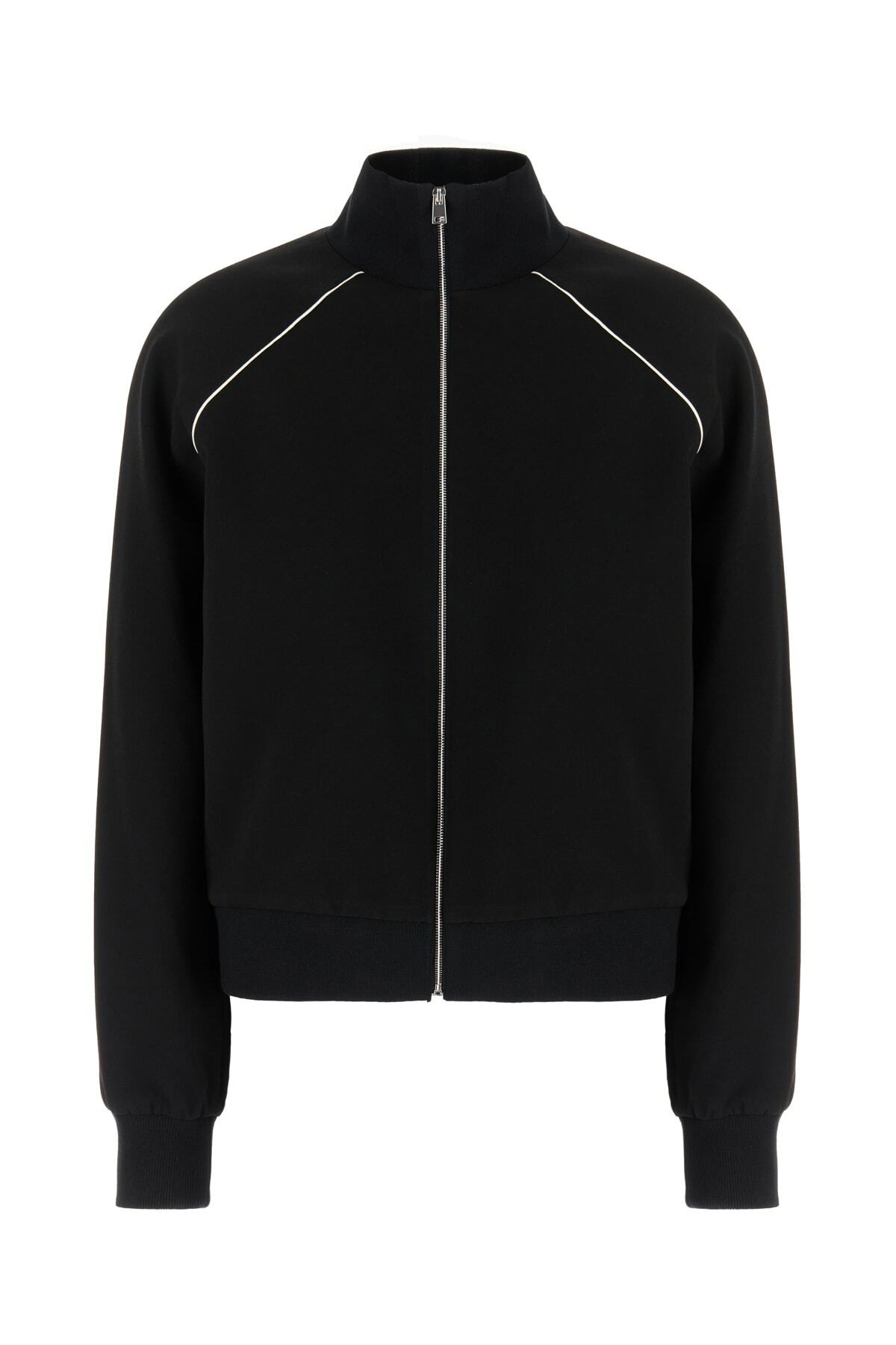 【送料&関税込】Tory Burch Black Viscose Blend Cardigan Tory Burch Black Viscose Blend Cardigan Tory Burch