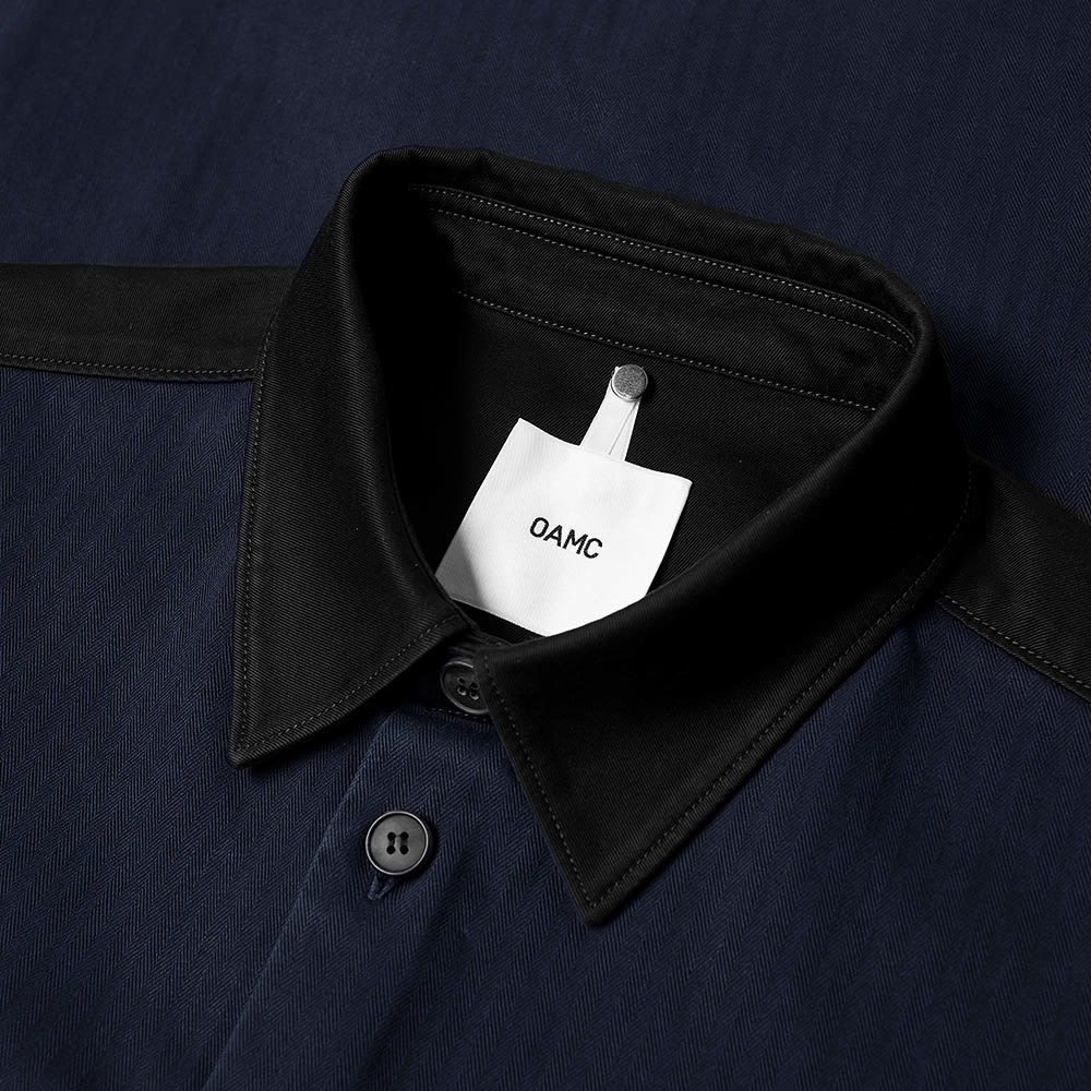 トップス OAMC CASCADE COTTON SHORT-SLEEVE SHIRT OAMC CASCADE COTTON SHORT-SLEEVE SHIRT