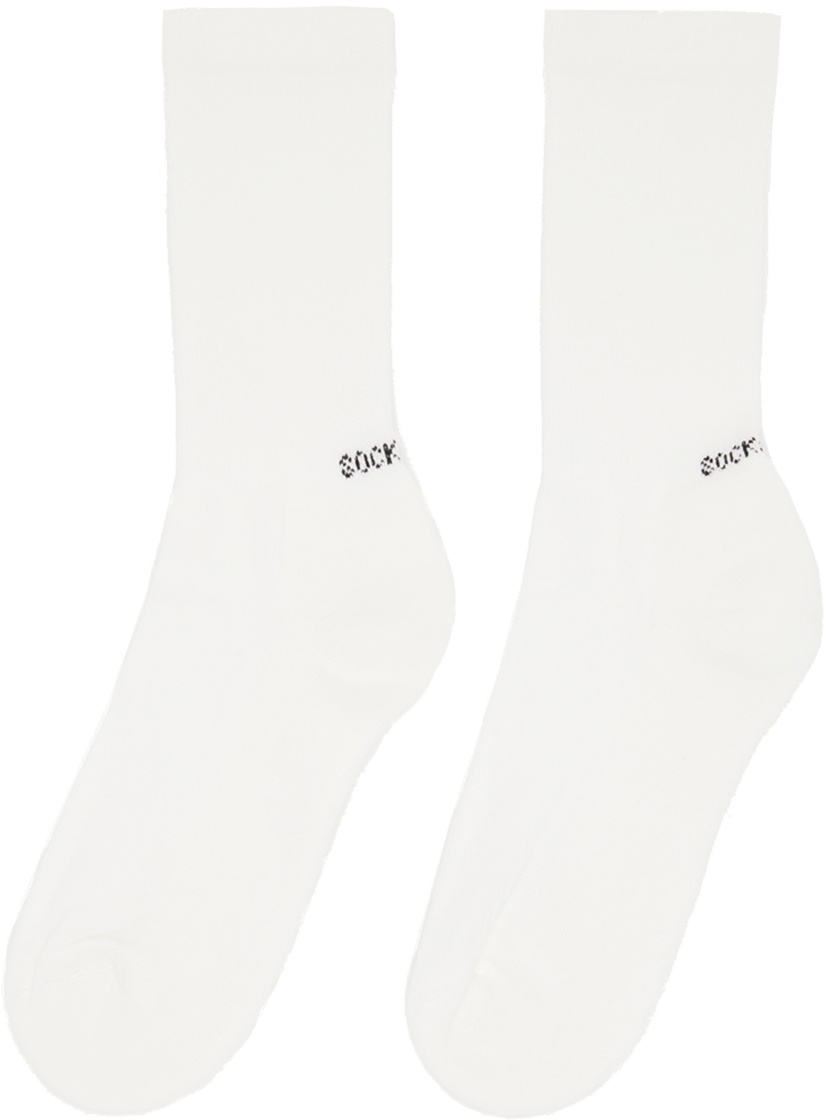 SOCKSSS Two-Pack White & Black Socks