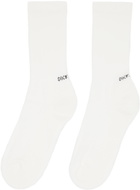 SOCKSSS Two-Pack White & Black Socks