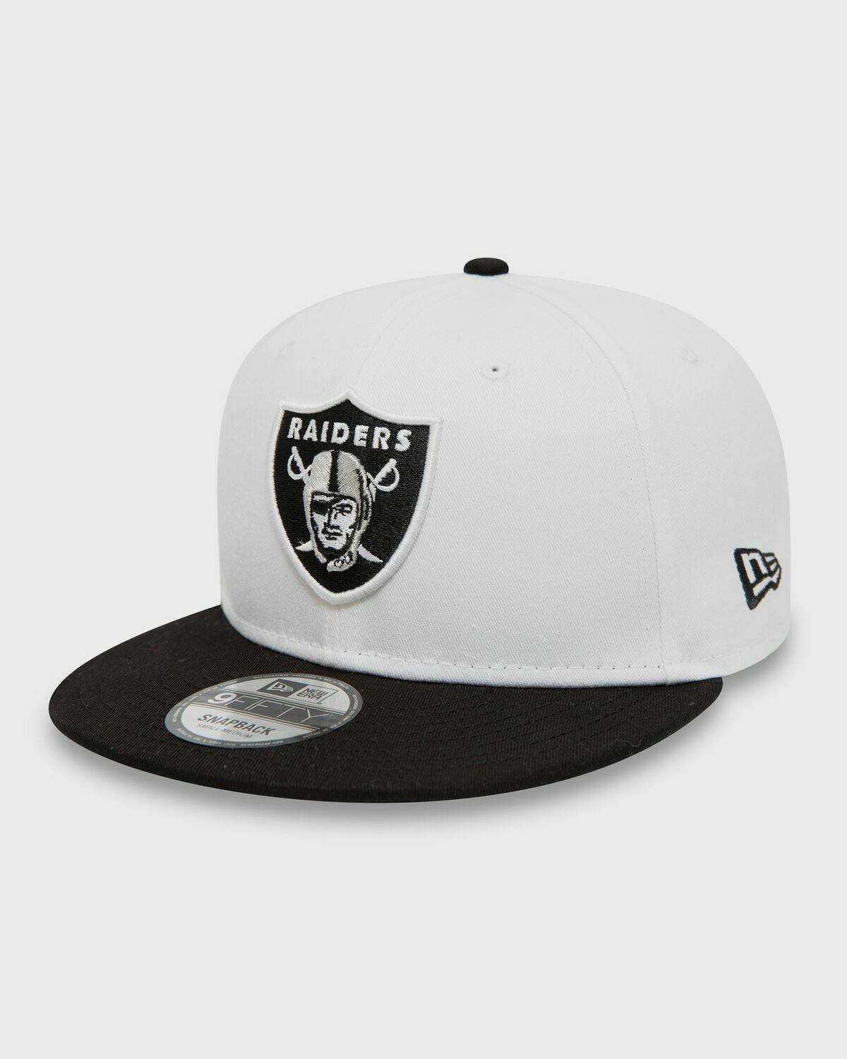 9Fifty White Crown Patches Raiders Cap by New Era