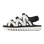 Suicoke Black ZIP-3 Sandals