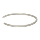 Le Gramme Silver Brushed Le 7 Grammes Bangle Bracelet