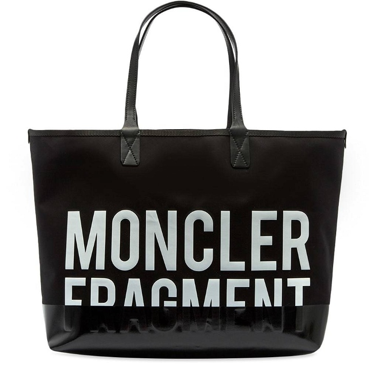 Photo: Moncler Genius - 7 Moncler Fragment Hiroshi Fujiwara - Logo Tote Bag