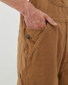 Dickies Dickies Duck Canvas Classic Bib Brown - Mens - Casual Pants