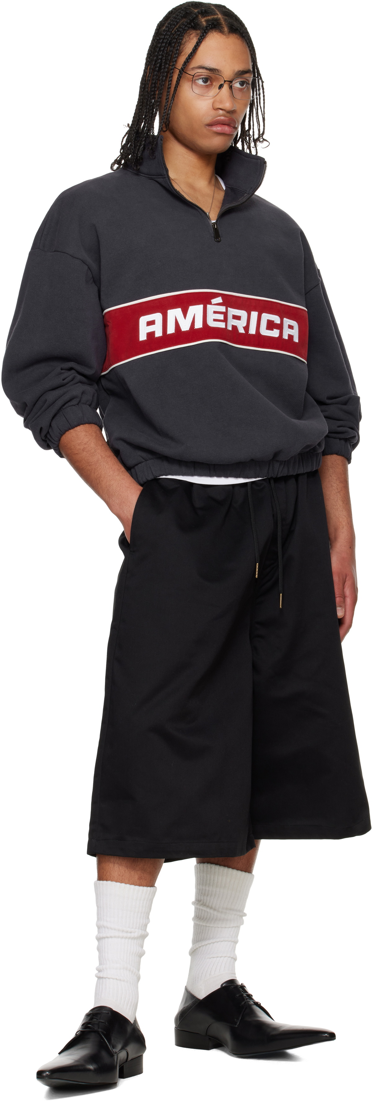 WILLY CHAVARRIA Black Kendrick Boxer Shorts