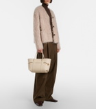 Loro Piana Ghiera Small leather shopper