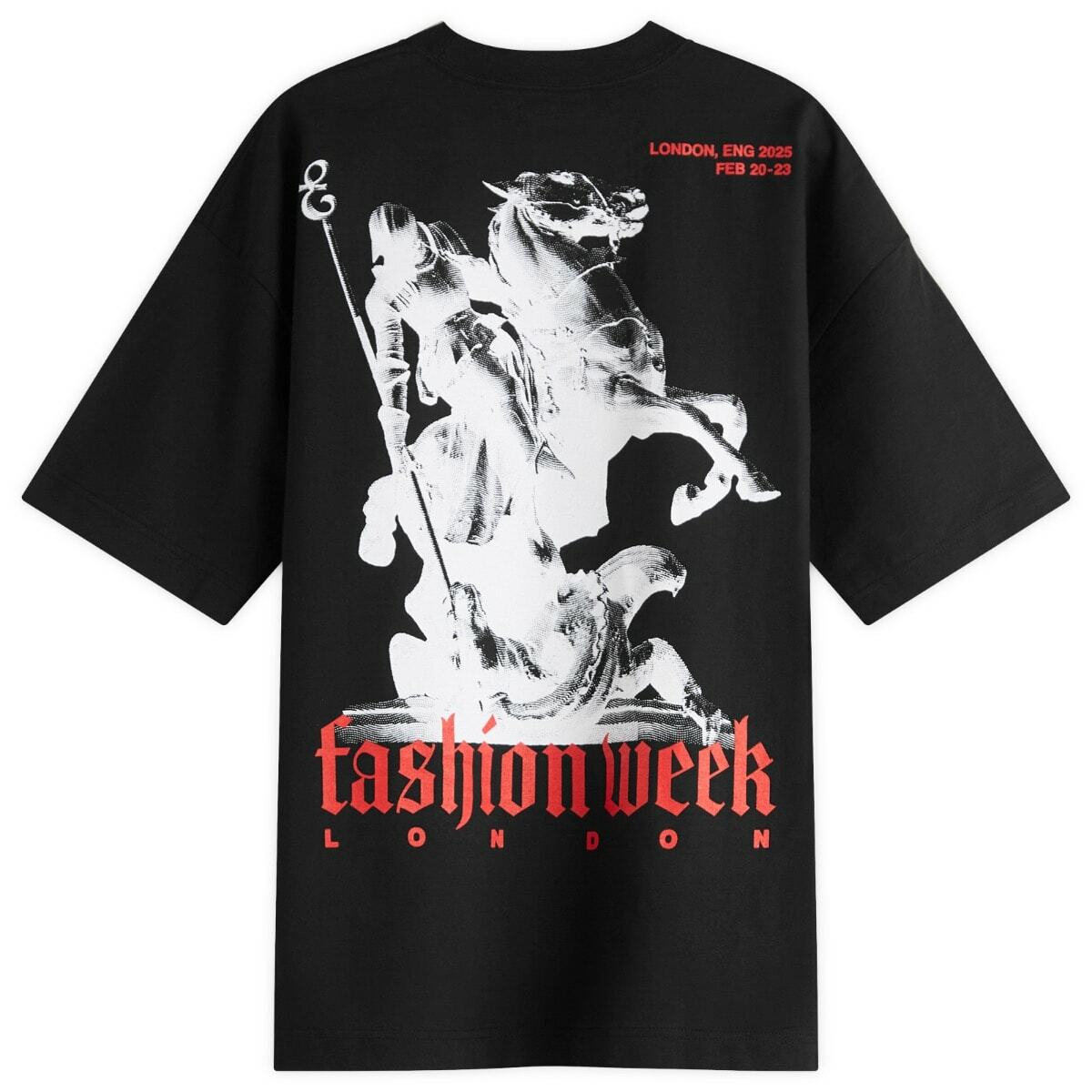 END. SS26 London Fashion Week T-Shirt in Black