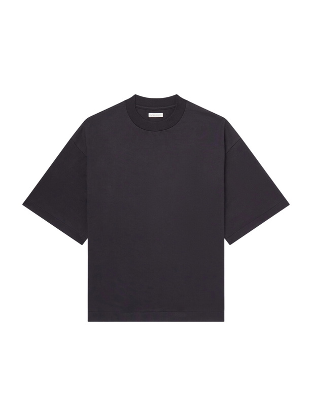 Photo: Kaptain Sunshine - Suvin Supima Cotton-Jersey T-Shirt - Black
